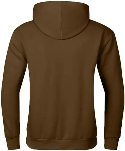 Vista 9 de JMIERR Sudaderas casuales de algodón con capucha y cuello de botón con cordón para hombre, sudaderas casuales de manga larga
