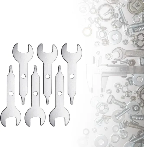 Vista 2 de COOLHOOD Llave de pinza de acero inoxidable para máquina de grabado, herramienta de herramientas de tuerca, llave inglesa para amoladora eléctrica