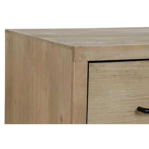 Vista 3 de Aparador DKD Home Decor Negro Natural Metal Madera MDF 120 x 40 x 64 cm
