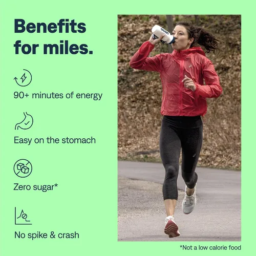Vista 3 de UCAN Polvo energético, energía de chocolate, keto, sin azúcar, antes y después del entrenamiento para hombres y mujeres, sin OMG, vegano, sin
