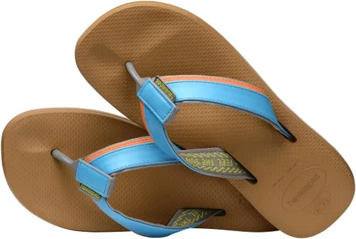 Vista 4 de Havaianas Sandalia Urban Tech unisex con correa ancha, color bronce, 1112 W, 932.8 ft, bronce