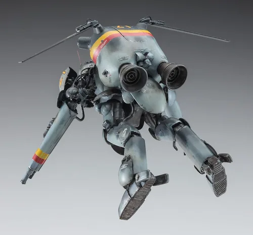 Vista 3 de Hasegawa - Kit de modelo de interceptor humanoide no tripulado tipo espacial 1:20 'Großer Hund Schwarzerhund' (Ma.K.)
