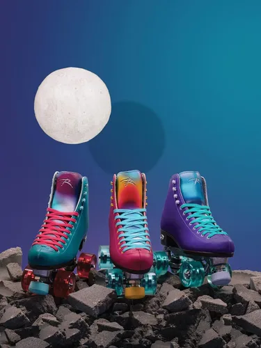 Vista 3 de Riedell Orbit Roller Skate - Patín de cuatro ruedas para exteriores para mujer
