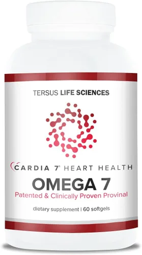 Vista 6 de Heart Health Omega 7 - Contiene ácidos grasos Omega 7 purificados patentados provinales - Sin sabor a pescado ni eructos - 30 unidades de gel suave