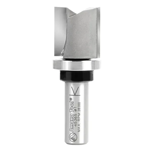 Vista 36 de Amana Tool 45487 - Broca de carburo con punta de carburo, 45487, vástago de 1/2 x 1/4 pulgadas con rodamiento de bolas superior