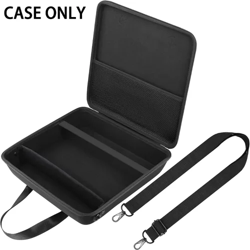 Vista 4 de co2CREA Estuche de viaje rígido de repuesto para Canon PIXMA TR160 / TR150 / iP110 Impresora portátil inalámbrica (Estuche negro completo)