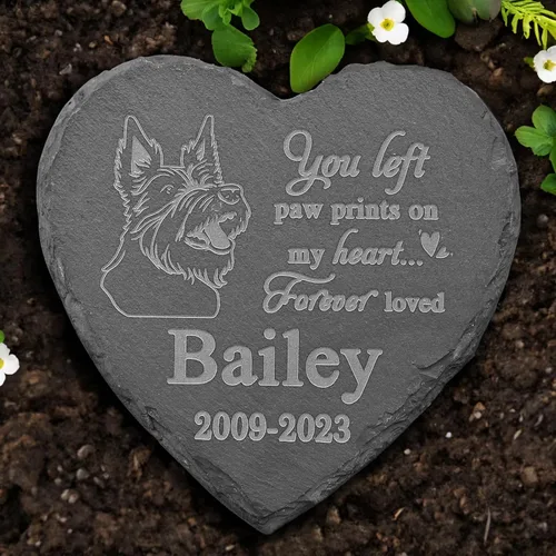 Vista 23 de Piedra conmemorativa de Golden Retriever, estatua de Golden Retriever, placa conmemorativa de Golden Retriever, regalos conmemorativos de Golden