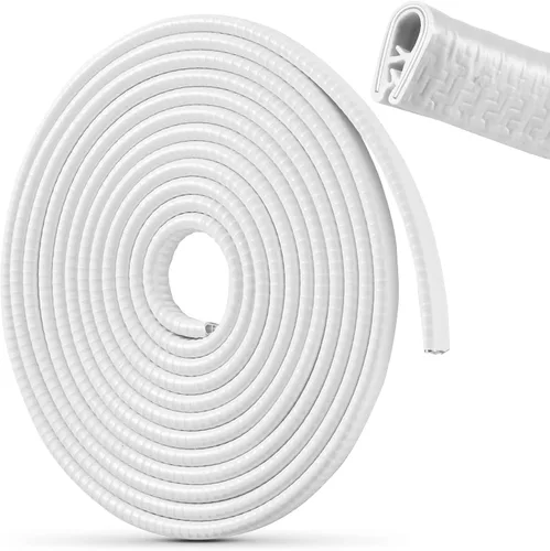 Vista 10 de Protectores de Borde de Puerta de Coche, 5 m, Protector de Goma para Borde de Puerta de Coche, con Protección en Forma de U, Protector de Borde