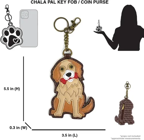 Vista 57 de CHALA Dog Collection - Llavero decorativo para mujer