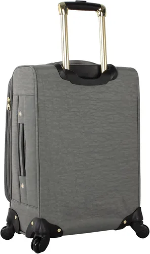 Vista 3 de Steve Madden Colección de equipaje de diseñador Maleta ligera y expandible para hombres y mujeres Bolsa de transporte duradera de 20 pulgadas