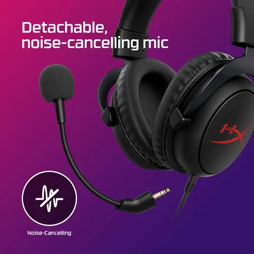Vista 5 de HyperX - Auriculares DTS con cable Cloud Core auriculares para juegos X para PC, Xbox XS y Xbox One - negro