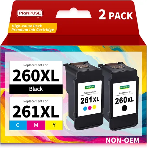 Vista 11 de Paquete combinado 210XL 211XL remanufacturado para Canon 210XL 211XL Cartucho de tinta negro y color para impresora PIXMA MX410 IP2700 IP2702 MP240