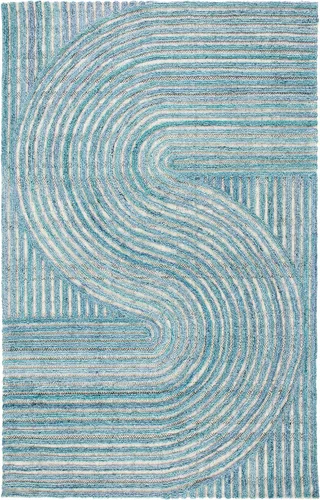 Vista 14 de SAFAVIEH South Hampton Collection - Alfombra decorativa, 2 x 3 pies, color beige, lana abstracta hecha a mano, ideal para zonas de alto tráfico