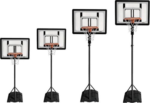 Vista 2 de SKLZ Pro Sistema de aro de minibásquet Mini Ball altura ajustable 3,5 pies -7 ft. y 7 pulgadas