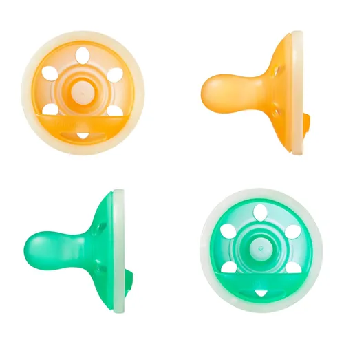 Vista 9 de Tommee Tippee Chupete Nocturno Similar al Pecho para Recién Nacidos, 0-6 Meses, Bolsita Similar al Pecho, Chupetes Sin BPA, Tecnología que Brilla
