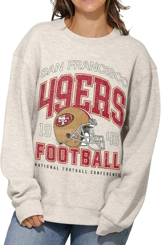 Vista 4 de FOCO Sudadera unisex de cuello redondo con logotipo de equipo universitario de la NFL