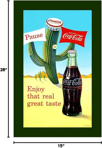 Vista 5 de Trademark Fine Art Cactus, pausa de coca, 14 x 24 pulgadas