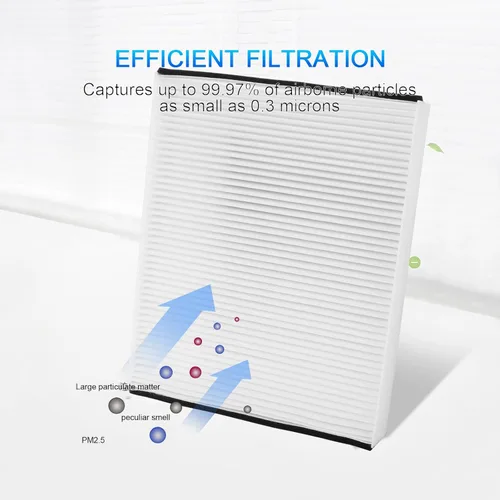 Vista 2 de Filtro de aire de cabina premium para Ford Escape 2013-2020, Focus 2012-2018, Transit Connect 2014-2021, C-Max 2013-2018, GT 2017-2020 Lincoln MKC