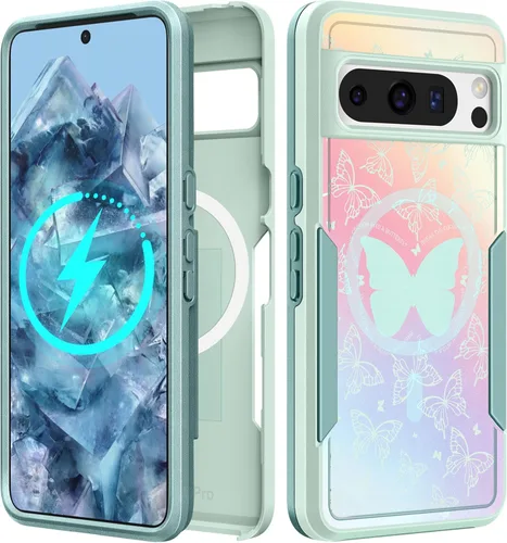 Vista 216 de Funda para Moto G 5G 2024 – Compatible con MagSafe para mujeres y niñas, bonita funda protectora magnética para teléfono, diseño femenino Kawaii