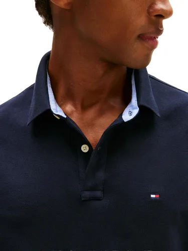 Vista 61 de Tommy Hilfiger Polo de piqué de algodón de manga corta para hombre en ajuste regular
