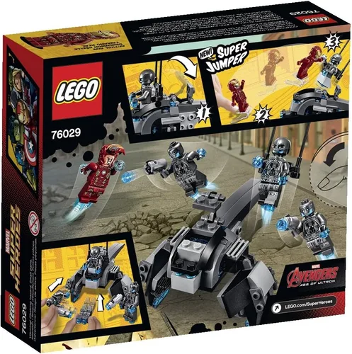 Vista 3 de LEGO Los superhéroes Iron Man vs. Ultrón