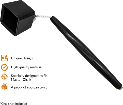 Vista 4 de Pro Series - Soporte cuadrado para tiza Blue Diamond y Master Chalk
