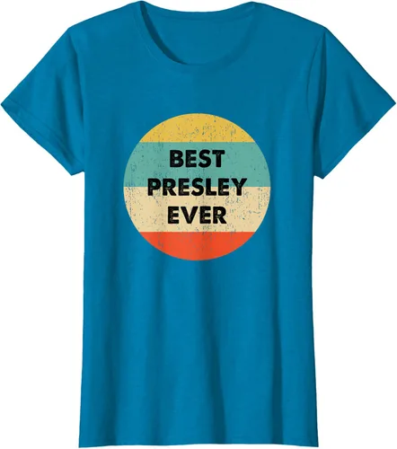 Vista 84 de Camiseta Presley Name, Negro, S