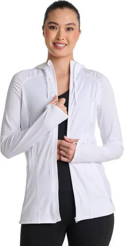 Vista 28 de Coolibar Chaqueta con cremallera completa para mujer - Protección solar UPF 50+ - Astir