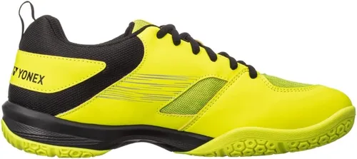 Vista 3 de YONEX Power Cushion 37 - Zapato de cancha interior (amarillo brillante) (10.5), Amarillo claro