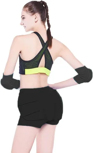 Vista 5 de LIUHUO - Pantalones cortos de ciclismo para mujer