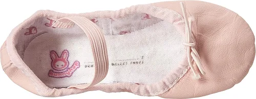 Vista 5 de Bloch Unisex-Child Dance Girl's Bunnyhop Full Sole Leather Ballet SlipperShoe