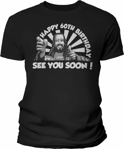 Vista 17 de Happy 60th Birthday See You Soon Funny Gag Gift 60th Birthday Shirt for Men marino