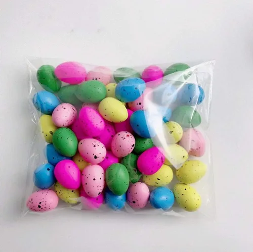 Vista 9 de 50 huevos de Pascua rellenos de plástico de 2.5 pulgadas para niños, juguetes de Pascua para fiestas de Pascua, caza, regalos para niños