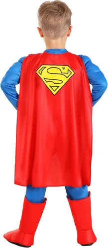 Vista 6 de Disfraz clásico de Superman Deluxe para niños pequeños