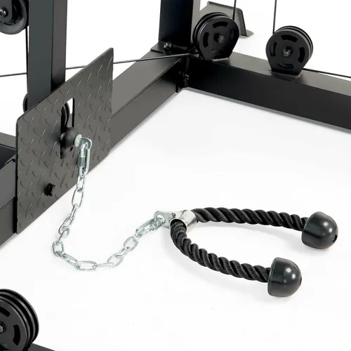 Vista 8 de Marcy Smith Machine Cage System Home Gym Multifunction Rack, Customizable Training Station