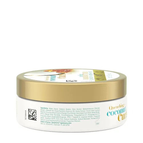 Vista 3 de Ogx Quenching Coconut Curls - Mantequilla para el cabello, 6.6 onzas (paquete de 2)