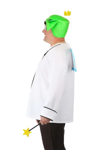Vista 3 de Disfraz Plus Size de Cosmo de The Fairly OddParents para Hombre Multicolor