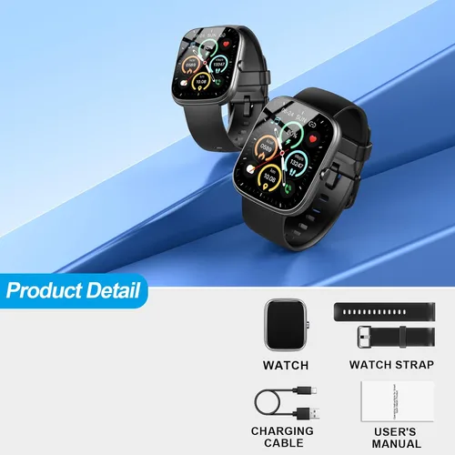 Vista 7 de Reloj inteligente para hombres y mujeres (responder/hacer llamadas), nuevo 2025 reloj inteligente HD de 1.91", reloj de fitness con más de 120 modos