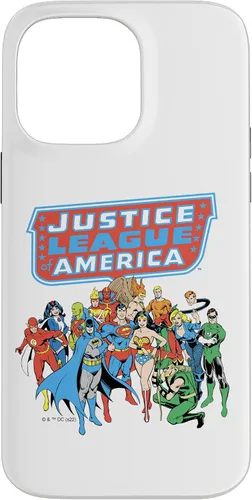 Vista 21 de Funda para iPhone 16 DC Comics Justice League Of America Group Shot