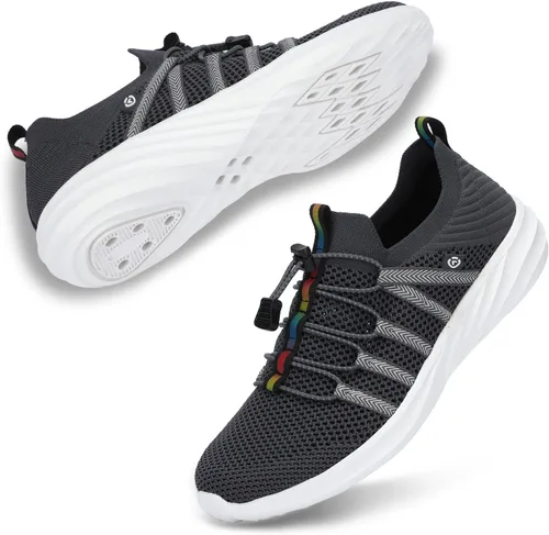 Vista 2 de VIFUUR Zapatos de agua para hombre y mujer, zapatos deportivos para playa, surf, caminar, kayak, barco, piscina