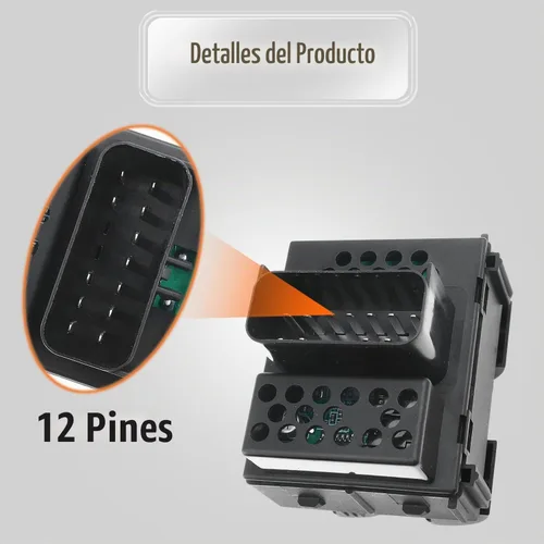 Vista 5 de Interruptor eléctrico de ventana para Jeep Wrangler 2012-2018