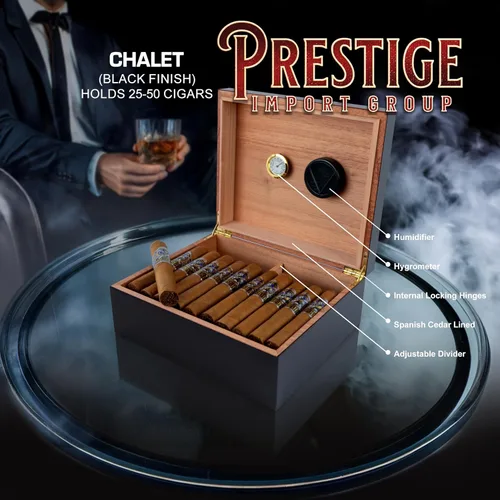 Vista 3 de Humificador de cigarros de cabaña, Capacidad: 20 a 50