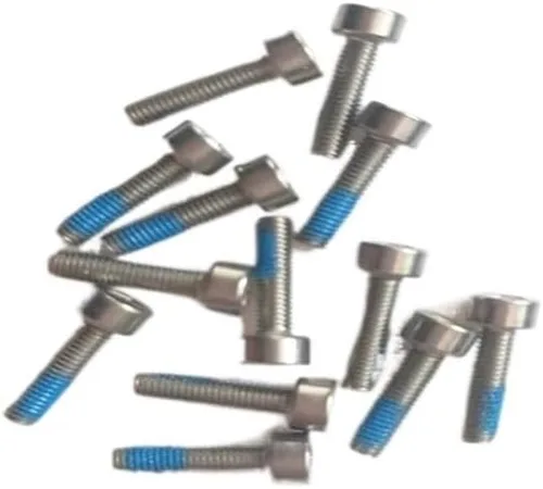 Vista 2 de [Drone Parts] Fitting Cup Head Full Thread Screw M3×12 for DJI T10 T20 T30 Agricultural Drone with Camera 00418 [Easy Installation] (Size : 5 Pieces)