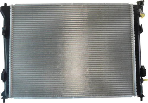 Vista 206 de TRQ Radiador de núcleo de aluminio de 1 fila Compatible con Subaru WRX STI 2.5L Turbo AWD 2015-2020
