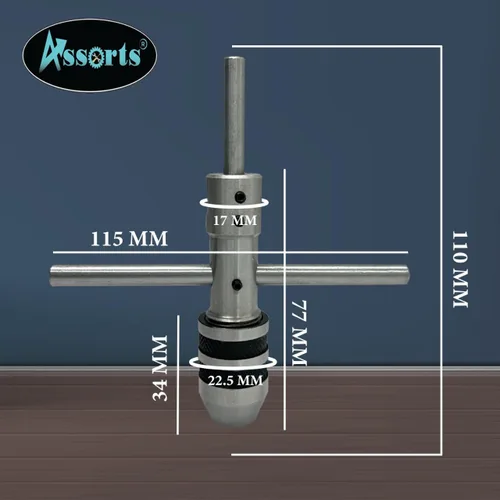 Vista 7 de Nuevo eje de llave de grifo piloto 3/32"-1/4" y 1/4"-1/2" - Tap, rosca, prensa de taladro, torno (juego de 2 piezas)