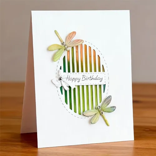 Vista 57 de Troqueles para álbumes de recortes, troqueles de metal de globo de feliz cumpleaños para hacer tarjetas, plantilla de perforación para manualidades