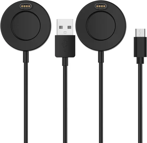 Vista 8 de Soporte de carga tipo C compatible con Garmin Vivoactive 5/6, Epix/Epix Pro/Epix Gen 2 Pro, Venu 4/3/3S, Forerunner 55/165/265/965, Fenix 8/7/6/E