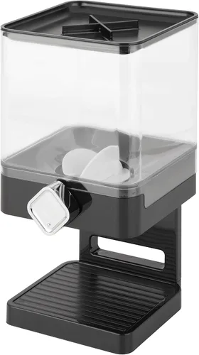 Vista 3 de Zevro Dispensador individual de comida seca edición compacta, Negro
