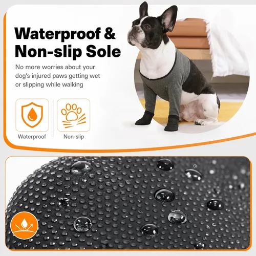 Vista 5 de Funda para patas de perro y protectores de patas, botas