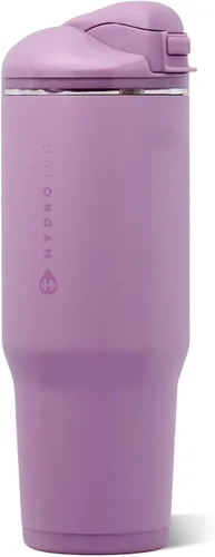 Vista 63 de HydroJug Ease2o - Botella de agua aislada de 24 onzas, tapa con popote y Duna